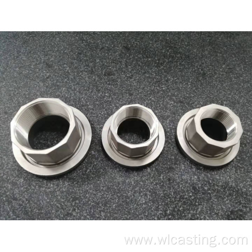 Investment Casting Female Male Thread Union Flange